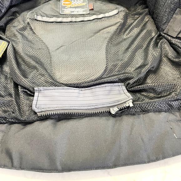 Speedtec 6th Gear Black Armour Motorcycle Jacket Size Large (46) - Picture 10 of 15